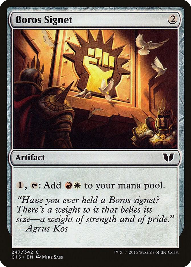 0247 Boros Signet C Commander 2015