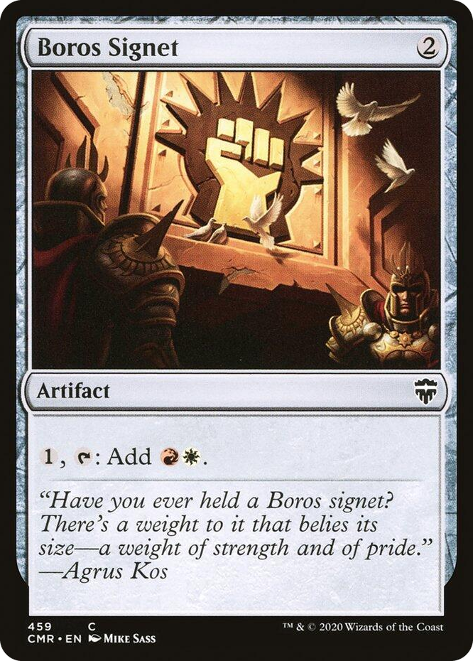 0459 Boros Signet C Commander Legends