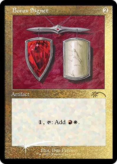 Boros Signet (Foil Etched) #291 R - Secret Lair Drop Series Pokemon card