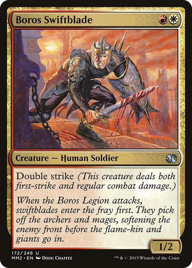 0172 Boros Swiftblade U Modern Masters 2015