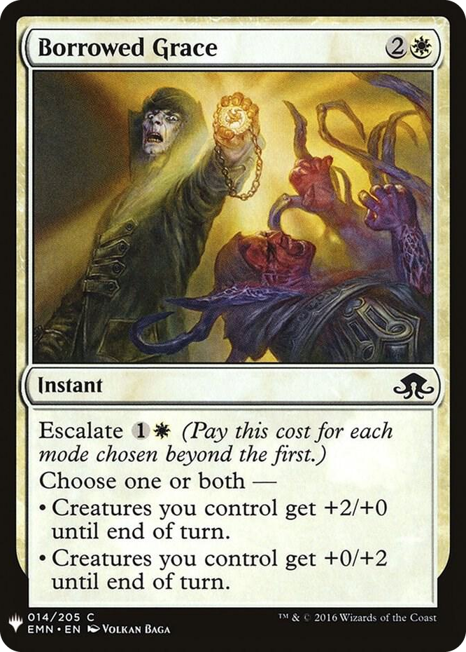 Borrowed Grace #14 C - The List Reprints Pokemon card