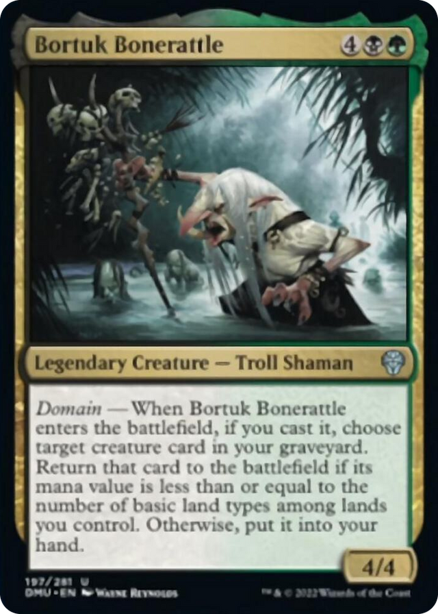 0197 Bortuk Bonerattle U Dominaria United