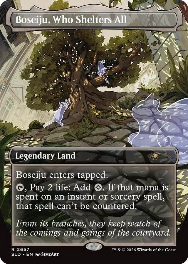 2657 Boseiju, Who Shelters All R Secret Lair Drop Series