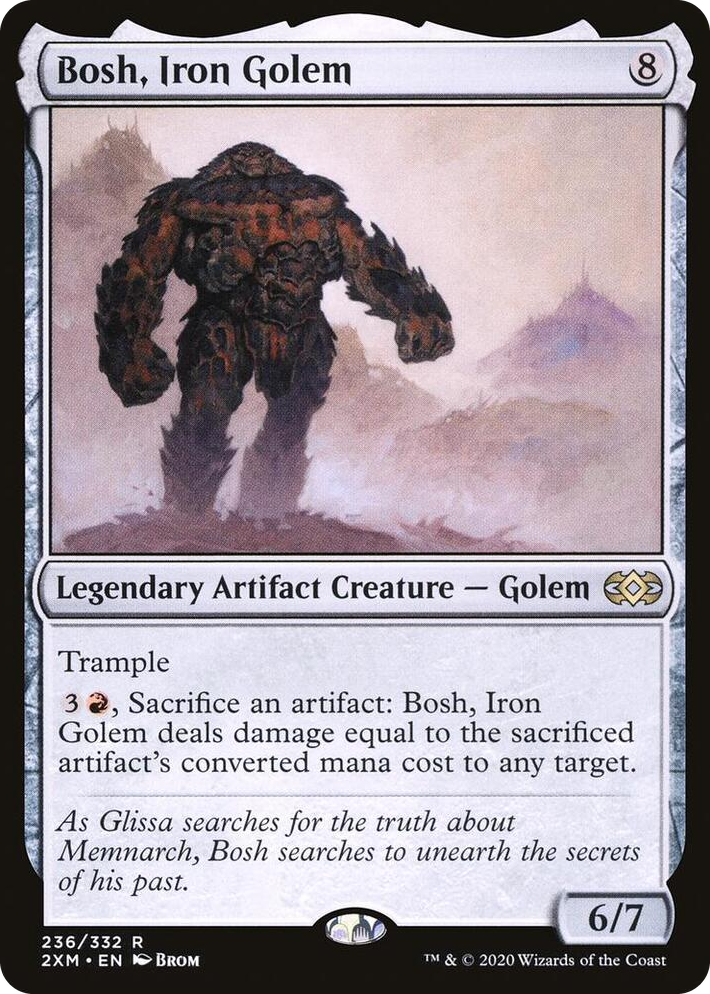 0236 Bosh, Iron Golem R Double Masters