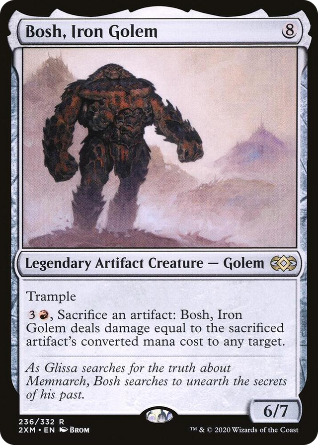 0236 Bosh, Iron Golem R Double Masters