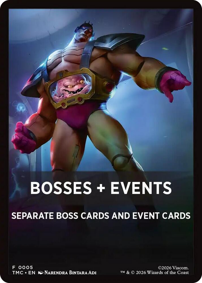 Bosses + Events #5 T - Commander: Teenage Mutant Ninja Turtles Pokemon card