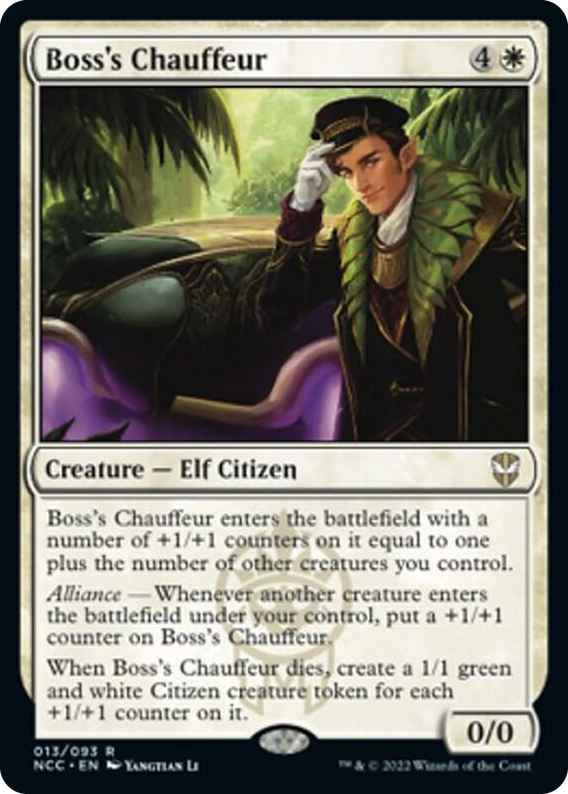 0013 Boss's Chauffeur R Commander: Streets of New Capenna