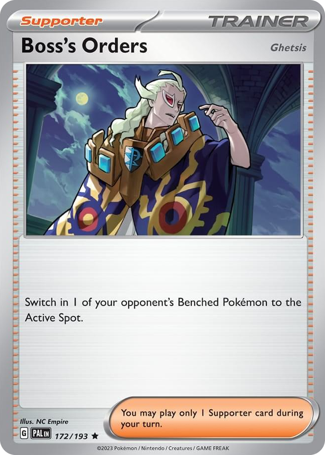 0172 Boss's Orders Rare Deck Exclusives