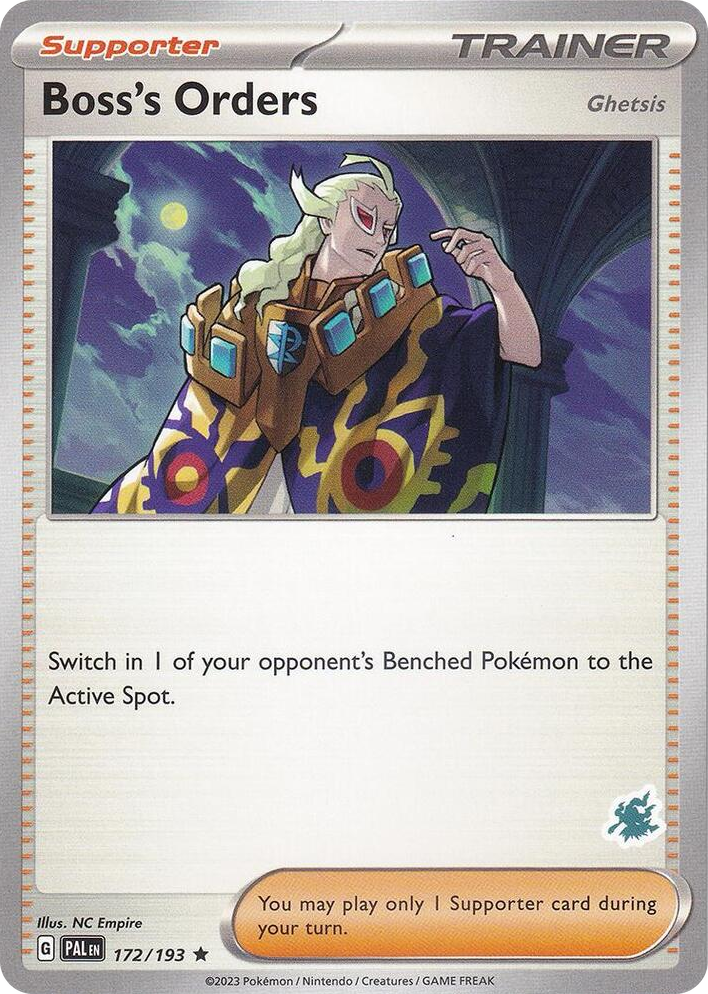 0172 Boss's Orders - Darkrai Deck Rare Battle Academy 2024