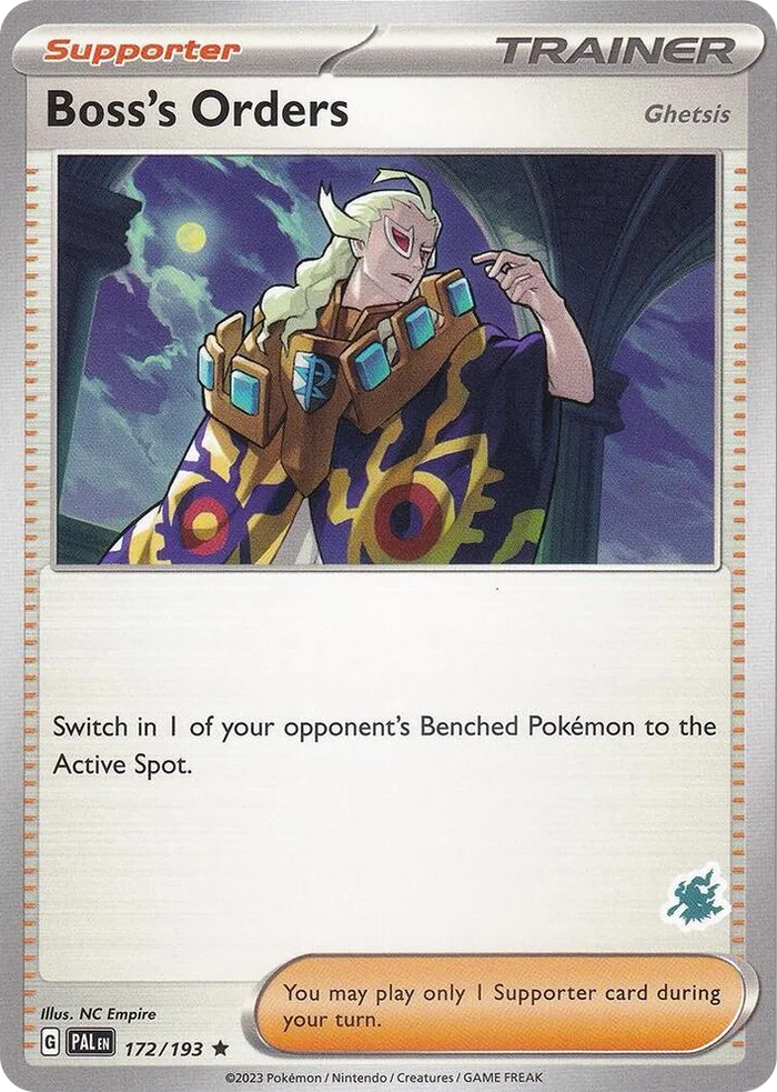 0172 Boss's Orders - Darkrai Deck Rare Battle Academy 2024
