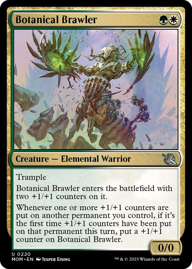 Botanical Brawler #220 U - March of the Machine Pokemon card