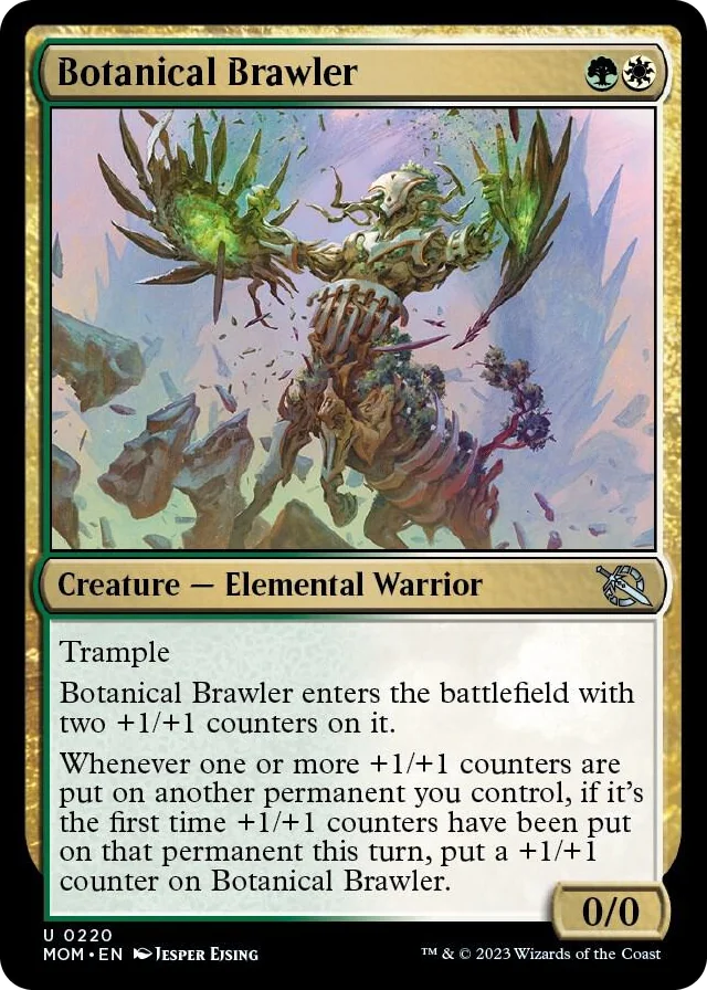0220 Botanical Brawler U March of the Machine