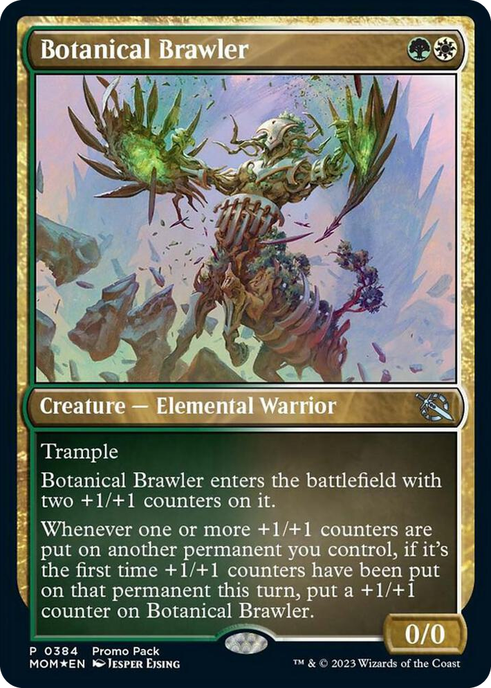 0384 Botanical Brawler P Promo Pack: March of the Machine
