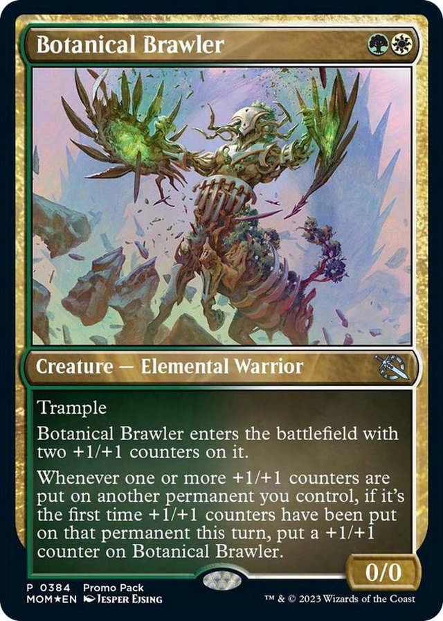 0384 Botanical Brawler P Promo Pack: March of the Machine