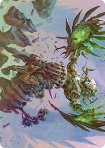 0043 Botanical Brawler Art Card S Art Series: March of the Machine