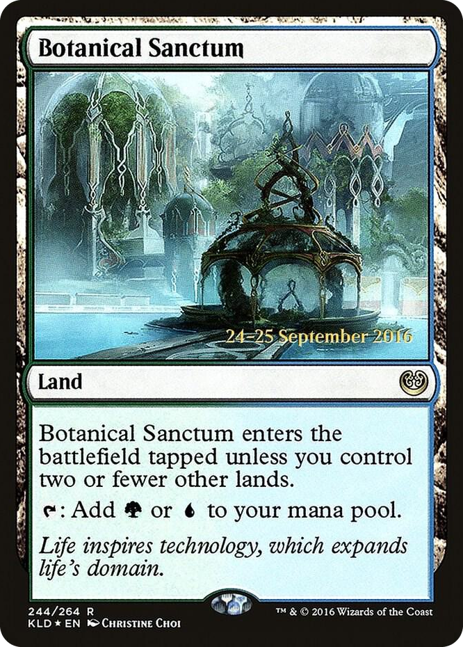 Botanical Sanctum (KLD) #244 R - Prerelease Cards Pokemon card
