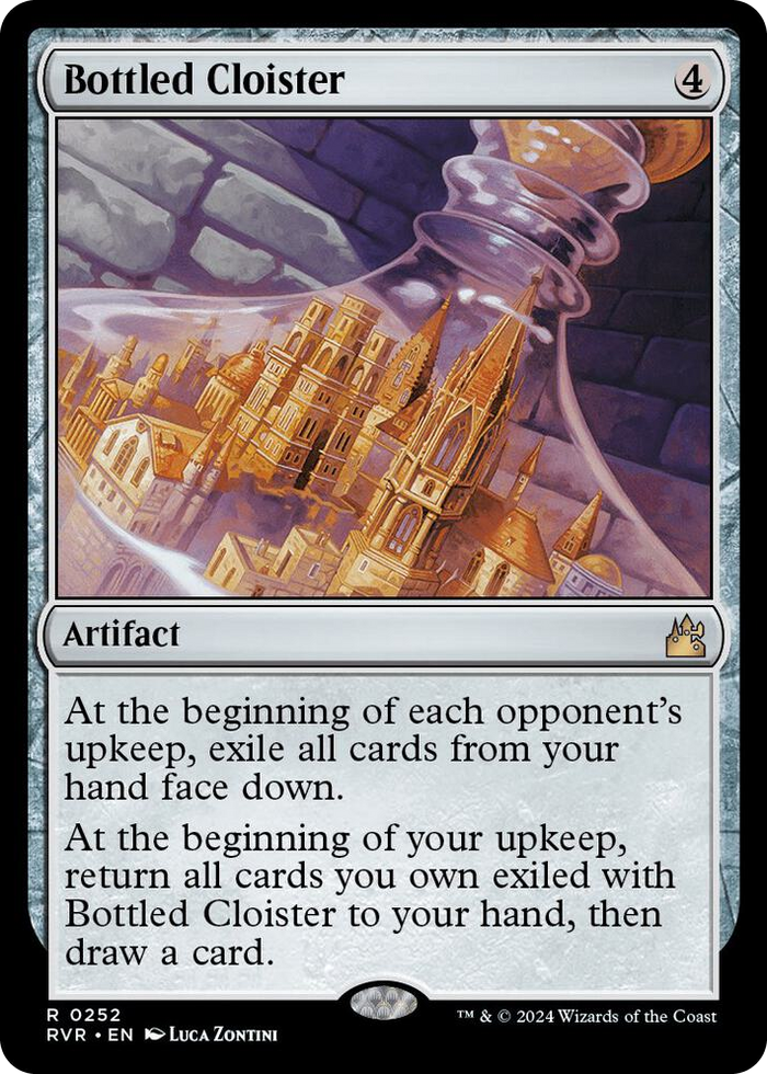Bottled Cloister #252 R - Ravnica Remastered Pokemon card