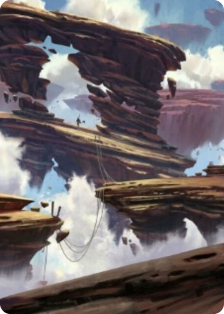 0022 Boulderloft Pathway Art Card S Art Series: Zendikar Rising