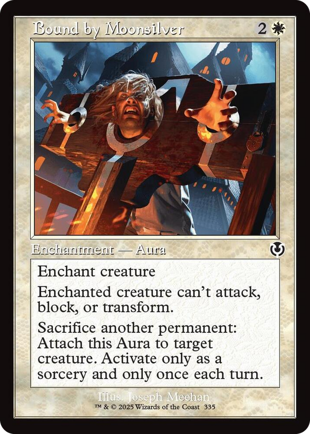 0335 Bound by Moonsilver (Retro Frame) C Innistrad Remastered