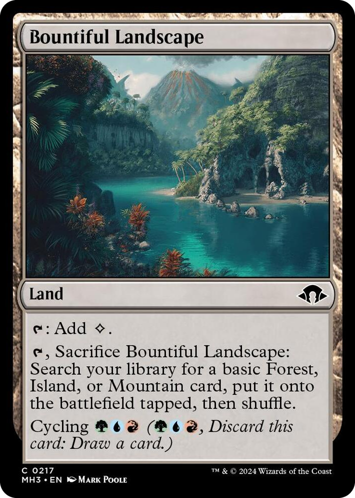 0217 Bountiful Landscape C Modern Horizons 3
