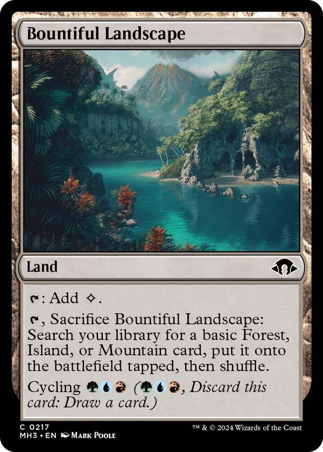 0217 Bountiful Landscape C Modern Horizons 3