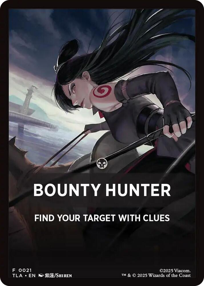 0021 Bounty Hunter Theme Card T The Last Airbender