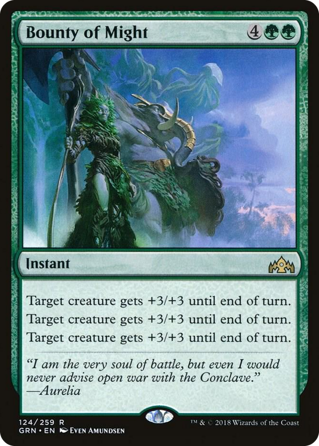 0124 Bounty of Might R Guilds of Ravnica