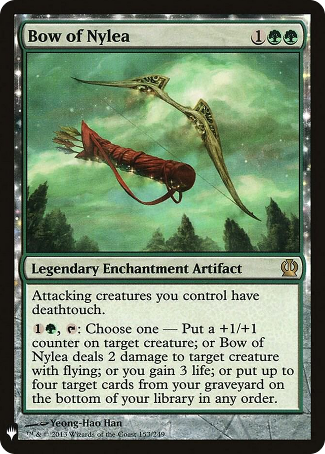 0153 Bow of Nylea R The List Reprints