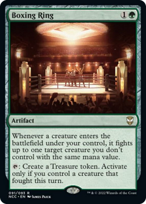 0091 Boxing Ring R Commander: Streets of New Capenna