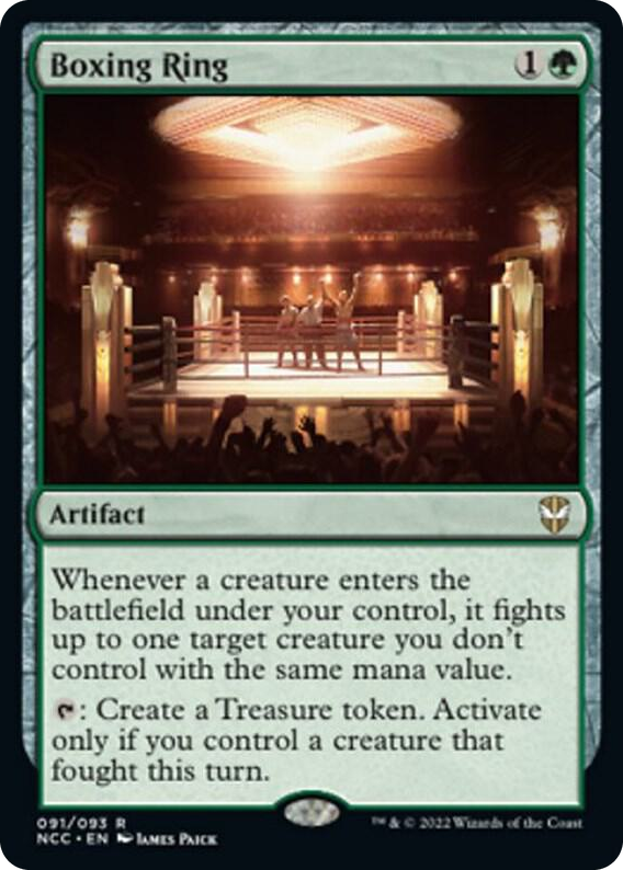 0091 Boxing Ring R Commander: Streets of New Capenna