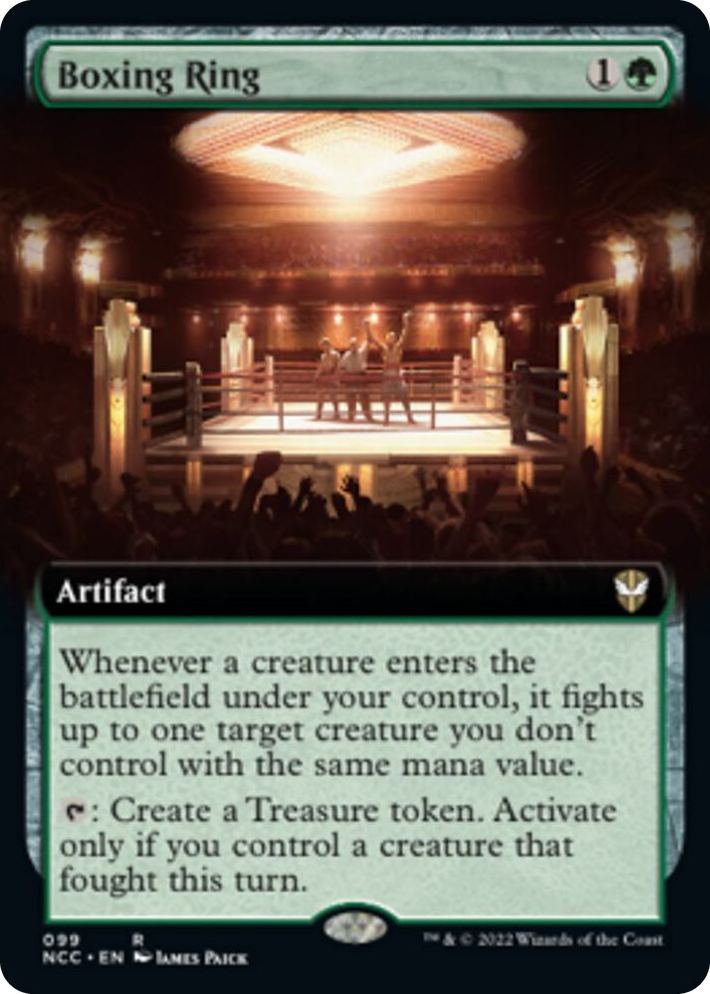 0099 Boxing Ring (Extended Art) R Commander: Streets of New Capenna