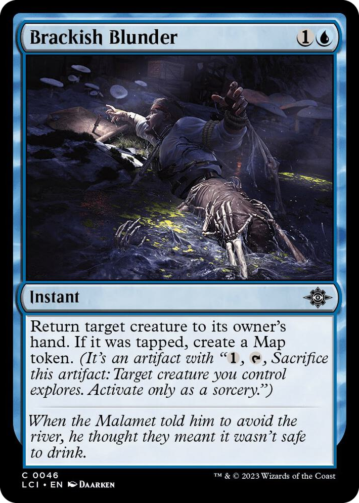 0046 Brackish Blunder C The Lost Caverns of Ixalan