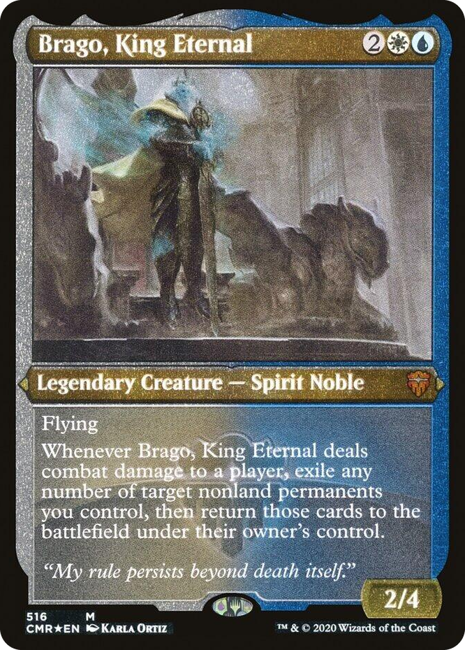 0516 Brago, King Eternal (Foil Etched) M Commander Legends