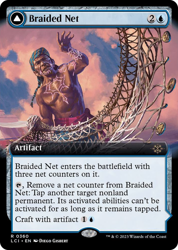 0360 Braided Net (Extended Art) R The Lost Caverns of Ixalan
