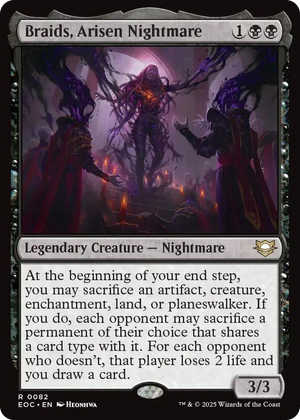 0082 Braids, Arisen Nightmare R Commander: Edge of Eternities