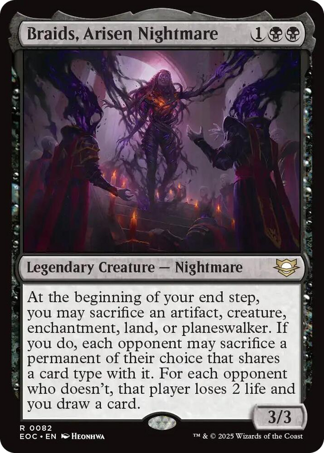 0082 Braids, Arisen Nightmare R Commander: Edge of Eternities