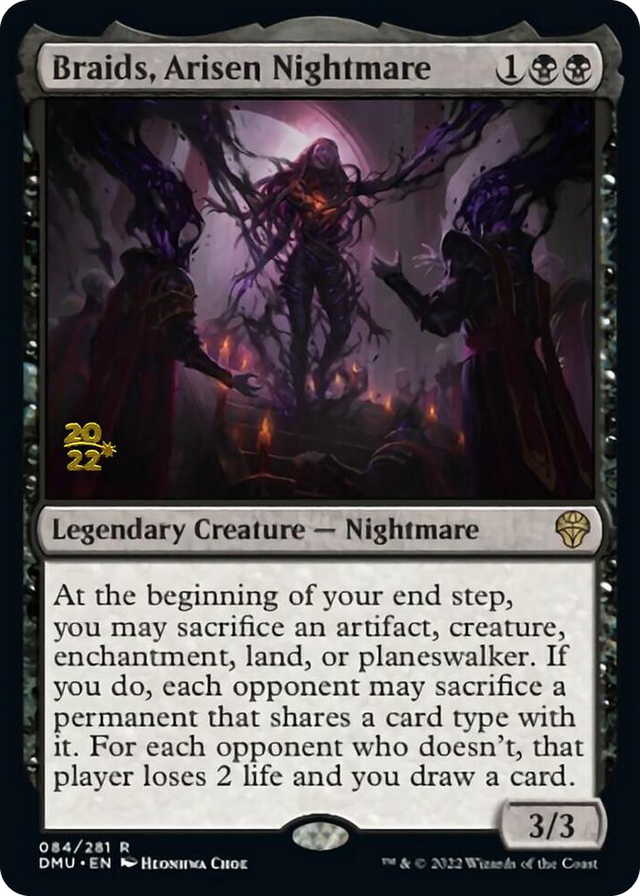 0084 Braids, Arisen Nightmare R Prerelease Cards