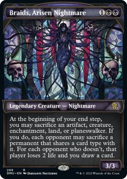 0288 Braids, Arisen Nightmare (Showcase) R Dominaria United