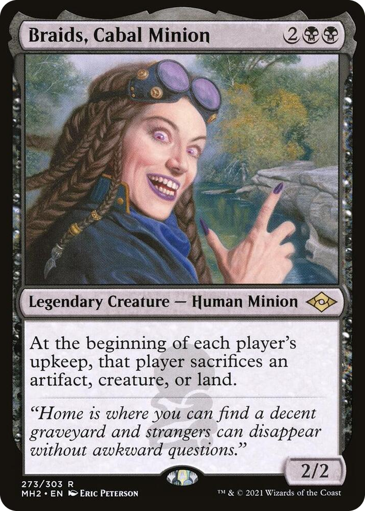 0273 Braids, Cabal Minion R Modern Horizons 2