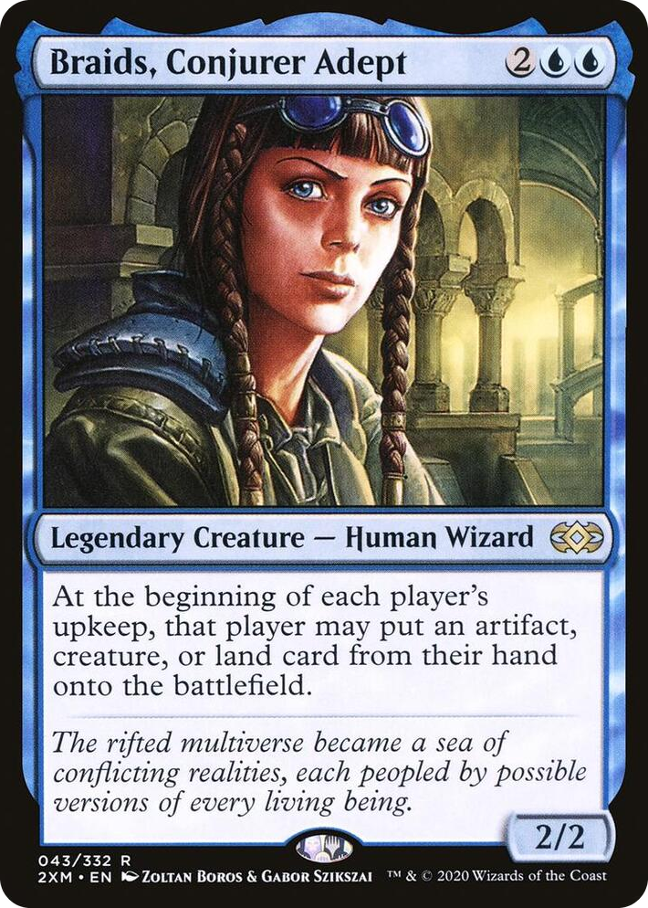 0043 Braids, Conjurer Adept R Double Masters