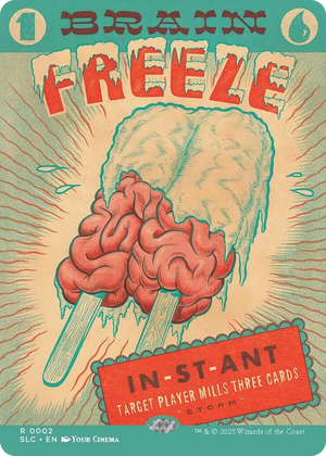 0002 Brain Freeze R Secret Lair Countdown Kit