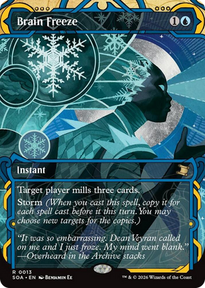 0013 Brain Freeze R Secrets of Strixhaven: Mystical Archive