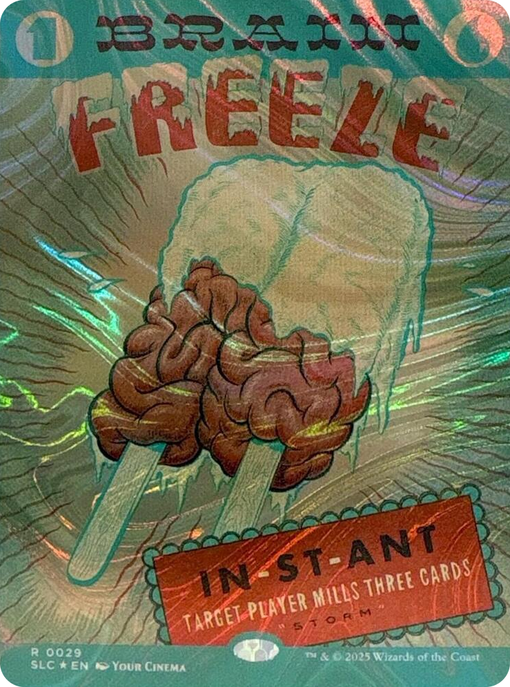 0029 Brain Freeze (Halo Foil) R Secret Lair Countdown Kit