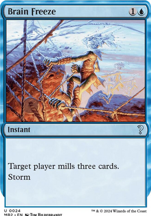 0024 Brain Freeze (White Border) U Mystery Booster 2