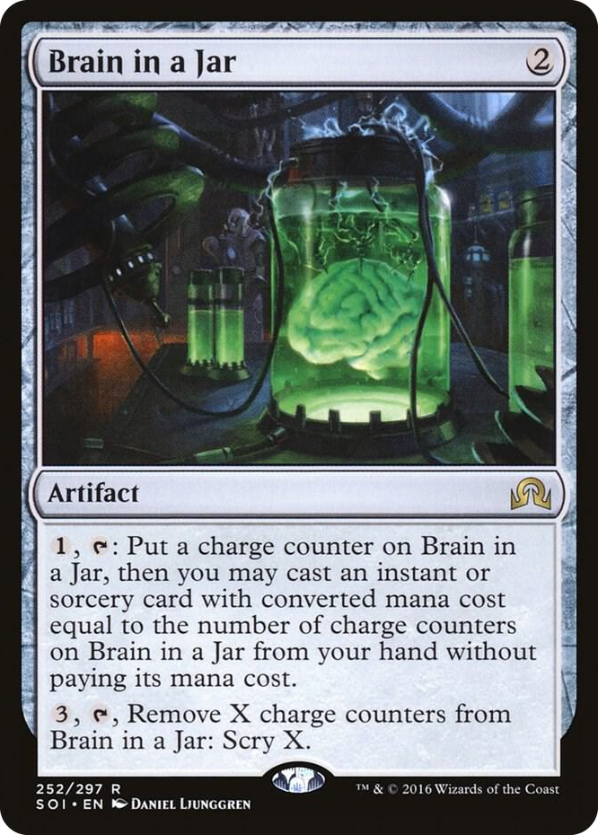 Brain in a Jar #252 R - Shadows over Innistrad Pokemon card