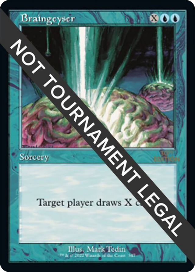 0347 Braingeyser (Retro Frame) R 30th Anniversary Edition