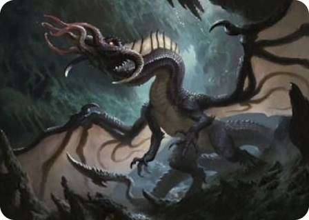 0031 Brainstealer Dragon Art Card S Art Series: Commander Legends: Battle for Baldur's Gate