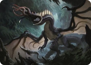 0031 Brainstealer Dragon Art Card S Art Series: Commander Legends: Battle for Baldur's Gate