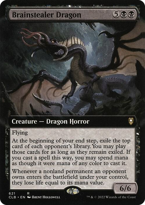 0621 Brainstealer Dragon (Extended Art) R Commander Legends: Battle for Baldur's Gate