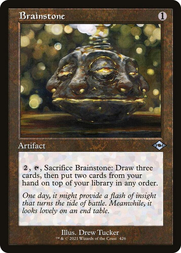 Brainstone (Retro Frame) #426 U - Modern Horizons 2 Pokemon card